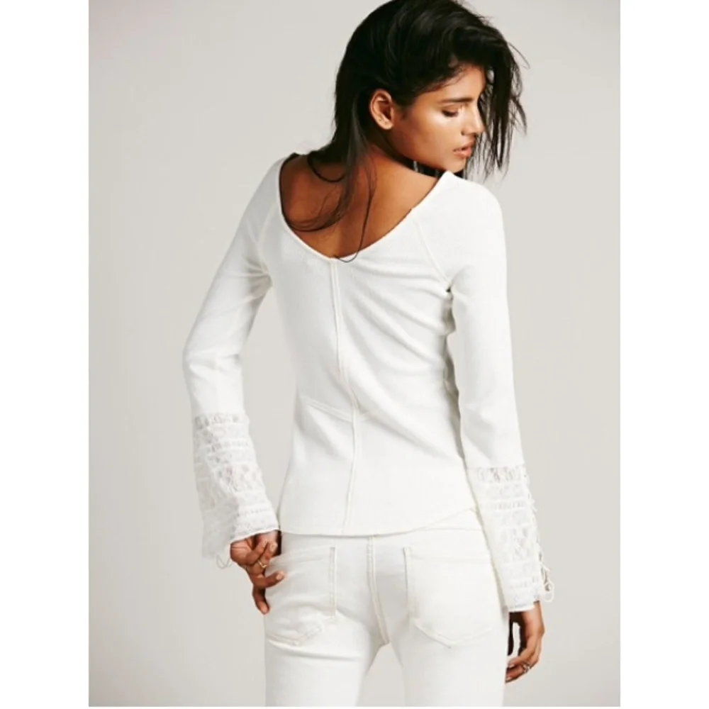 Free people juliet cuff thermal top